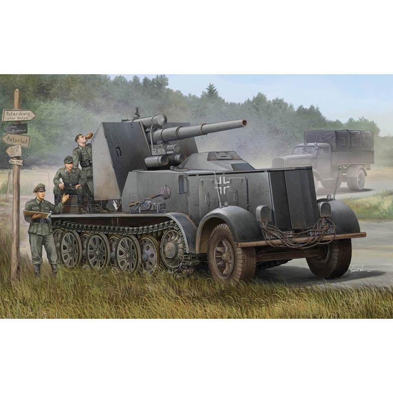 Trumpeter 1585 FlaK18 88mm Selbstfahrlafette 1:35 Model Kit