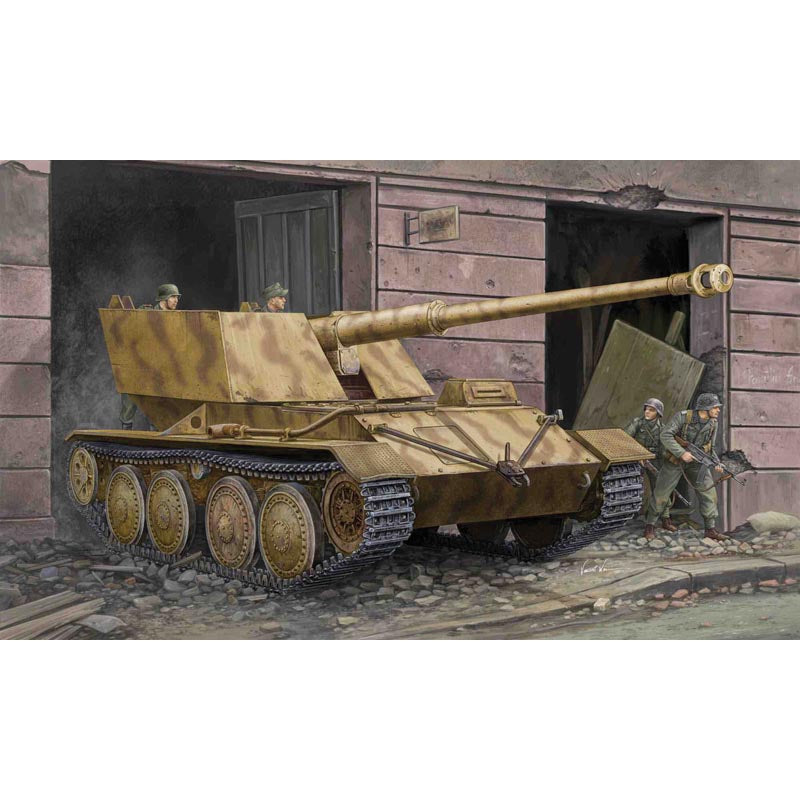 Trumpeter 1587 Waffentrager PaK43 88mm (Krupp/Ardelt) 1:35 Model Kit
