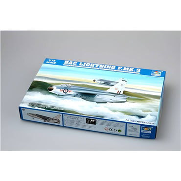 Trumpeter 1635 British Royal AF BAC Lightning F.3 Fighter 1:72 Model Kit