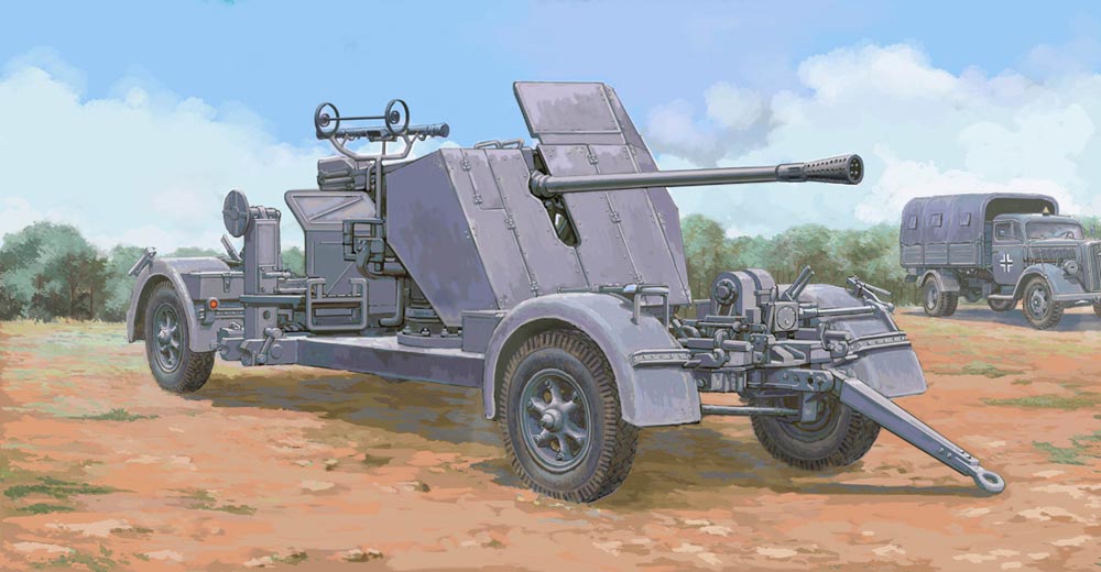 Trumpeter 2350 German 5cm FlaK41 1:35 Model Kit