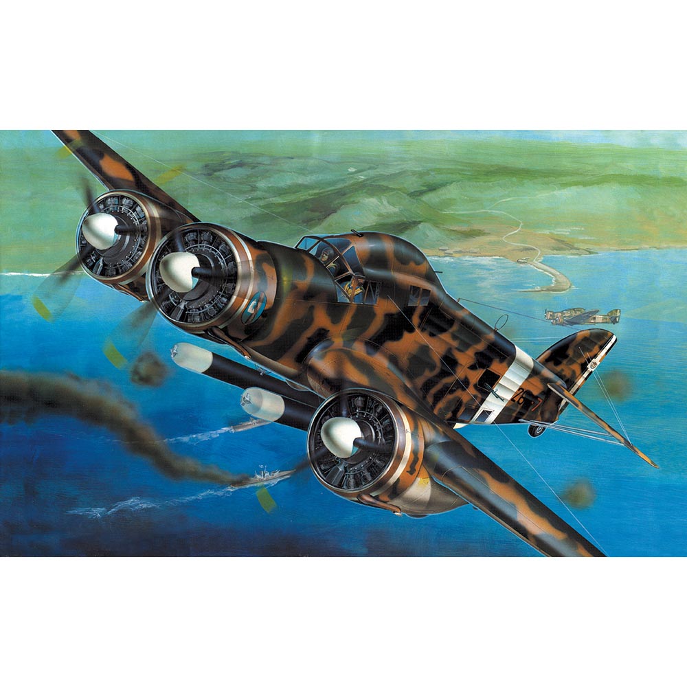 Trumpeter PKTM02817 Savoia Marchetti SM79-11 Sparviero 1:48 Model Kit
