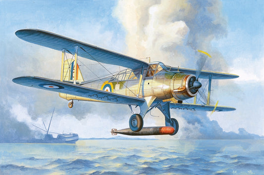 Trumpeter 2880 British Royal Navy Fairey Albacore Torpedo 1:48 Model Kit
