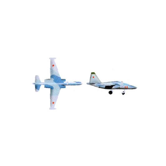 Trumpeter 3411 Sukhoi Su-25UTG Frogfoot (qty 18) 1:700 Model Kit