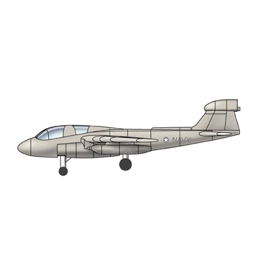 Trumpeter 3433 EA-6B Prowler (qty 12) 1:700 Model Kit