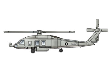 Trumpeter 3437 HH-60H Rescue Hawk (qty 12) 1:700 Model Kit