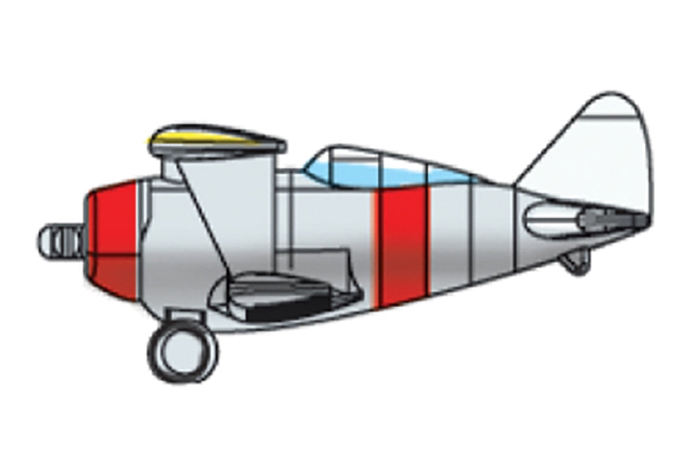 Trumpeter 3439 F2F Fighter (qty 18) 1:700 Model Kit