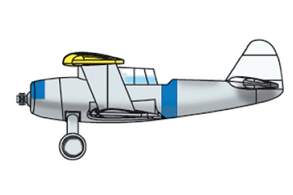 Trumpeter 3445 SBU Scout Bomber (qty 18) 1:700 Model Kit