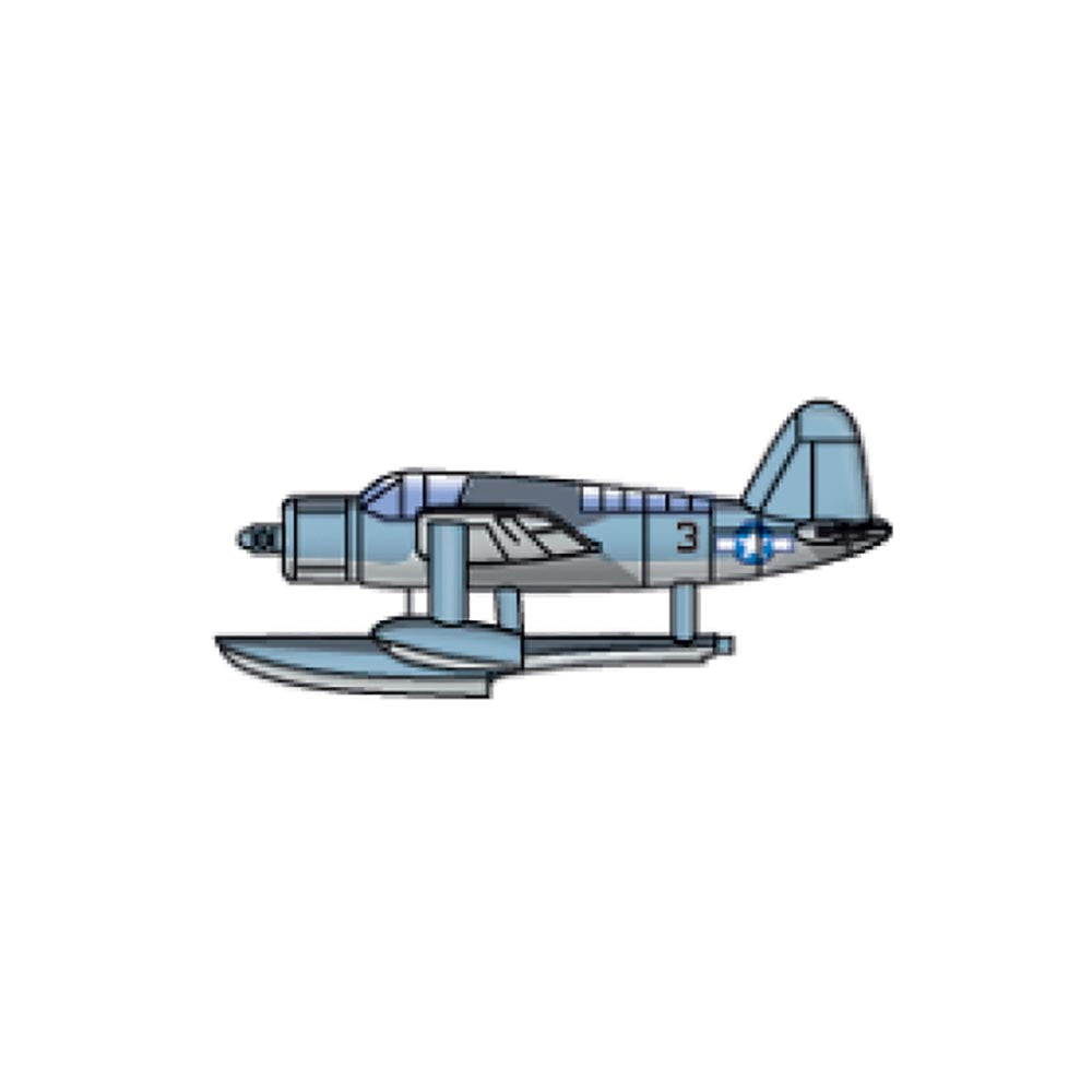 Trumpeter 3447 OS2U US Navy (qty 18) 1:700 Model Kit