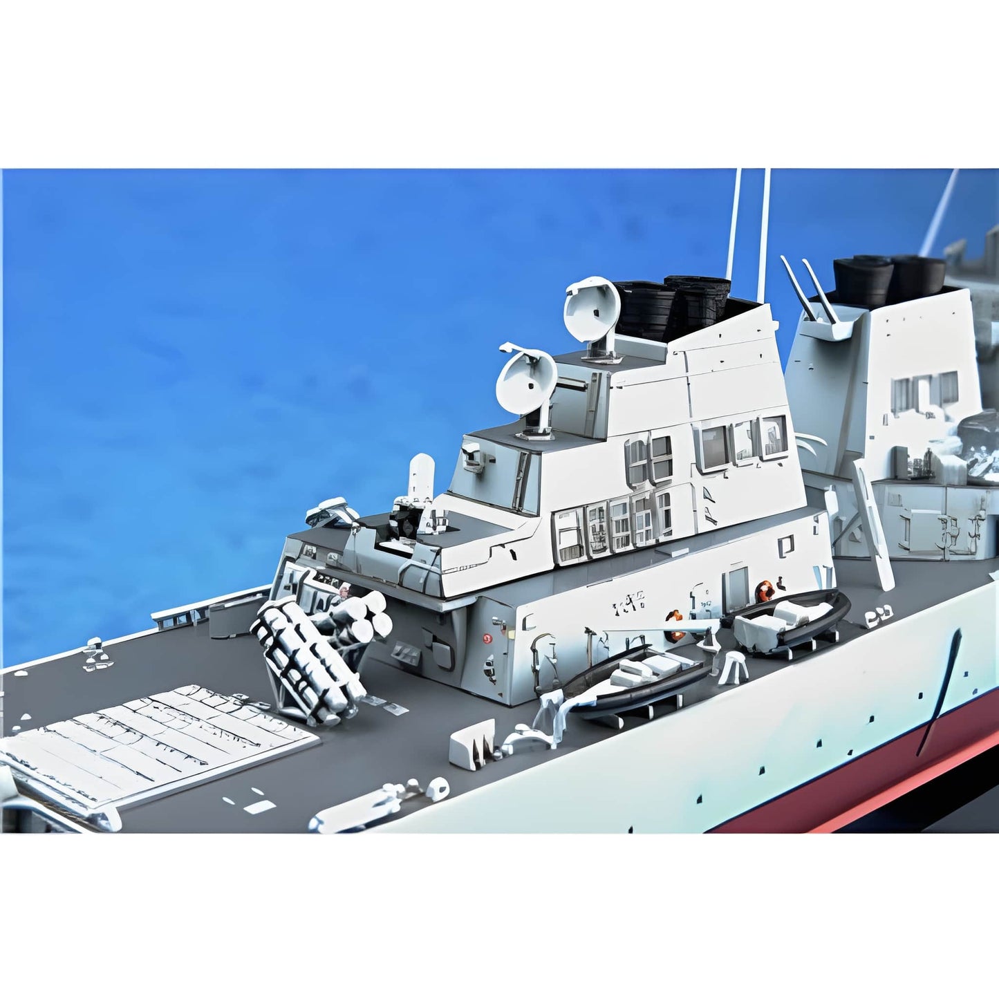 Trumpeter 4523 US Navy USS Arleigh Burke DDG-51 Missile 1:350 Model Kit