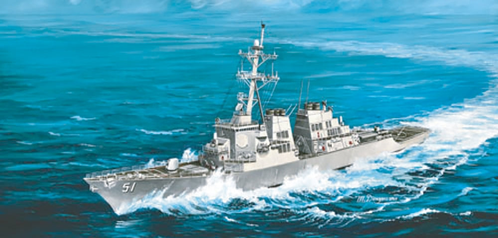 Trumpeter 4523 US Navy USS Arleigh Burke DDG-51 Missile 1:350 Model Kit