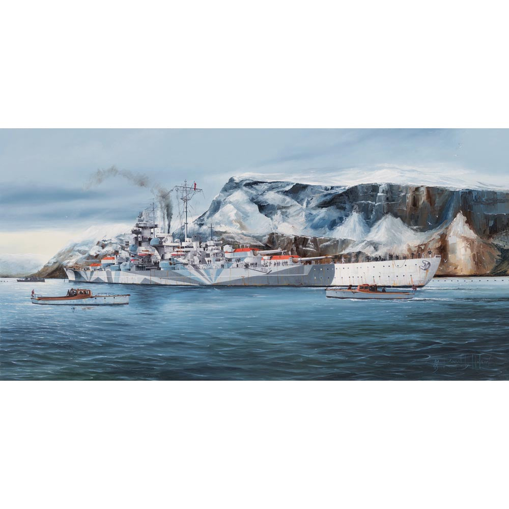 Trumpeter 5359 German Tirpitz Battleship 1:350 Model Kit