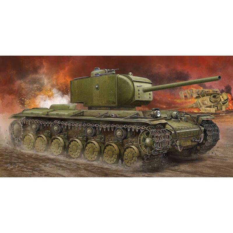 Trumpeter 5553 KV-220 'Russian Tiger' Super Heavy Tank 1:35 Model Kit