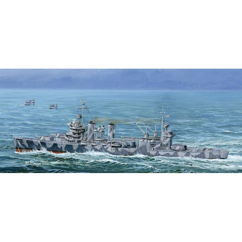 Trumpeter 5745 USS Tuscaloosa CA-37 1:700 Model Kit