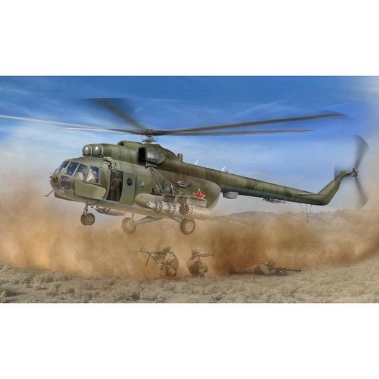 Trumpeter 5815 Soviet Helicopter Mil Mi-8MT Hip-H, c.1981 1:48 Model Kit