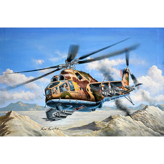 Trumpeter 5828 Mil Mi-24A Hind-B 1:48 Model Kit