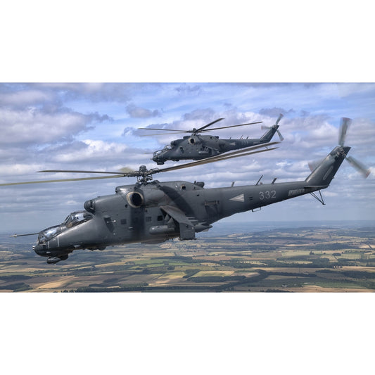 Trumpeter 5829 Soviet Mi-24P Hind-F ca.1980s 1:48 Model Kit
