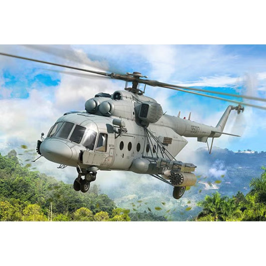 Trumpeter 05855 Russian Mi-171Sh Hip Helicopter 1:48 Model Kit
