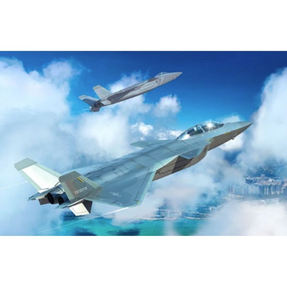 Trumpeter 05864 Chinese J-20S Mighty Dragon 1:48 Model Kit