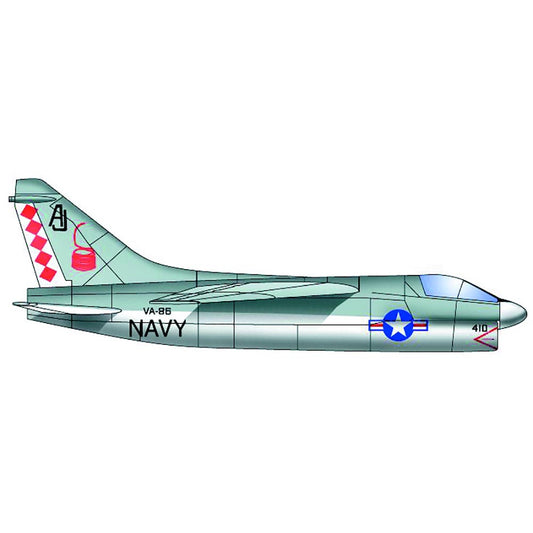 Trumpeter 6225 A-7E Corsair II (qty 6) 1:350 Model Kit