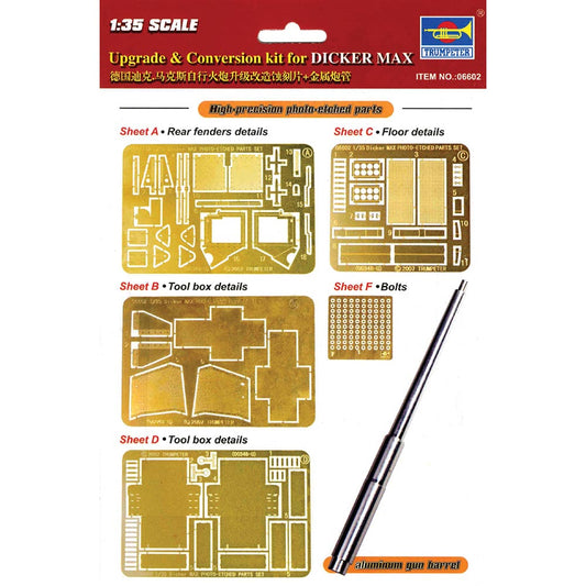 Trumpeter 6602 Dicker Max Upgrade & Conversion Set 1:35 Model Kit