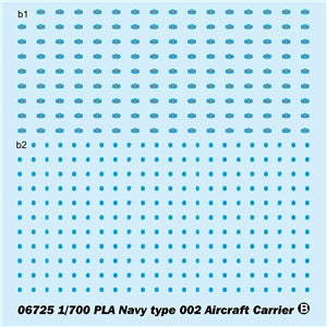 Trumpeter 6725 Chinese Navy Type 002 Aircraft Carrier 1:700 Model Kit
