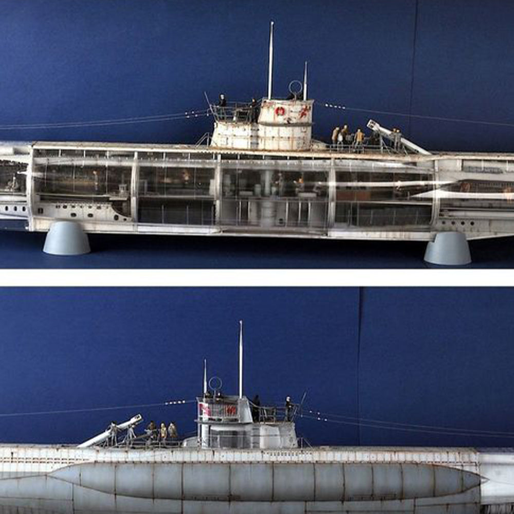 Trumpeter 6801 DKM U-Boot Type VIIC U-552 1:48 Model Kit