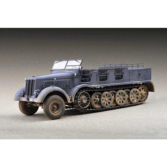 Trumpeter 7403 German WWII Schwerer Zugkraftwagen 12t Half-track 1:72 Model Kit