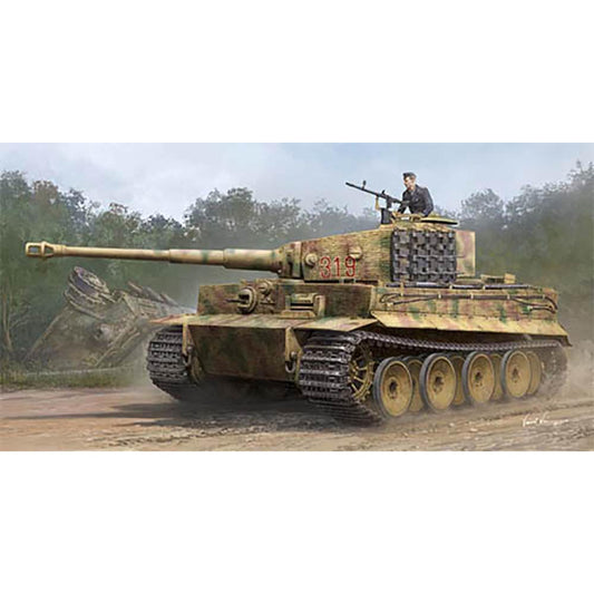 Trumpeter 9539 PzKpfw VI Ausf E SdKfz 181 Tiger I (Med Prod) w/Zimmerit 1:35 Model Kit