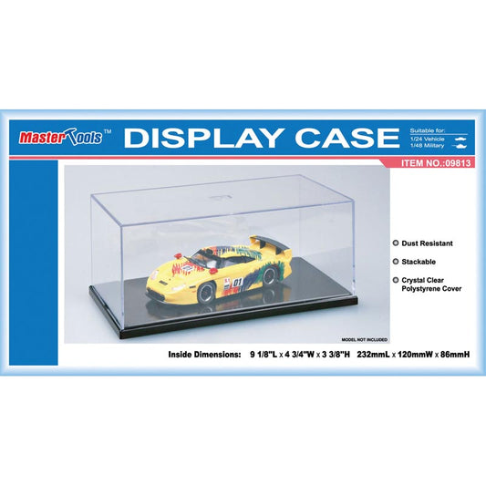 Trumpeter 9813 Display Case 232 x 120 x 86mm (1/24 car)  Model Kit
