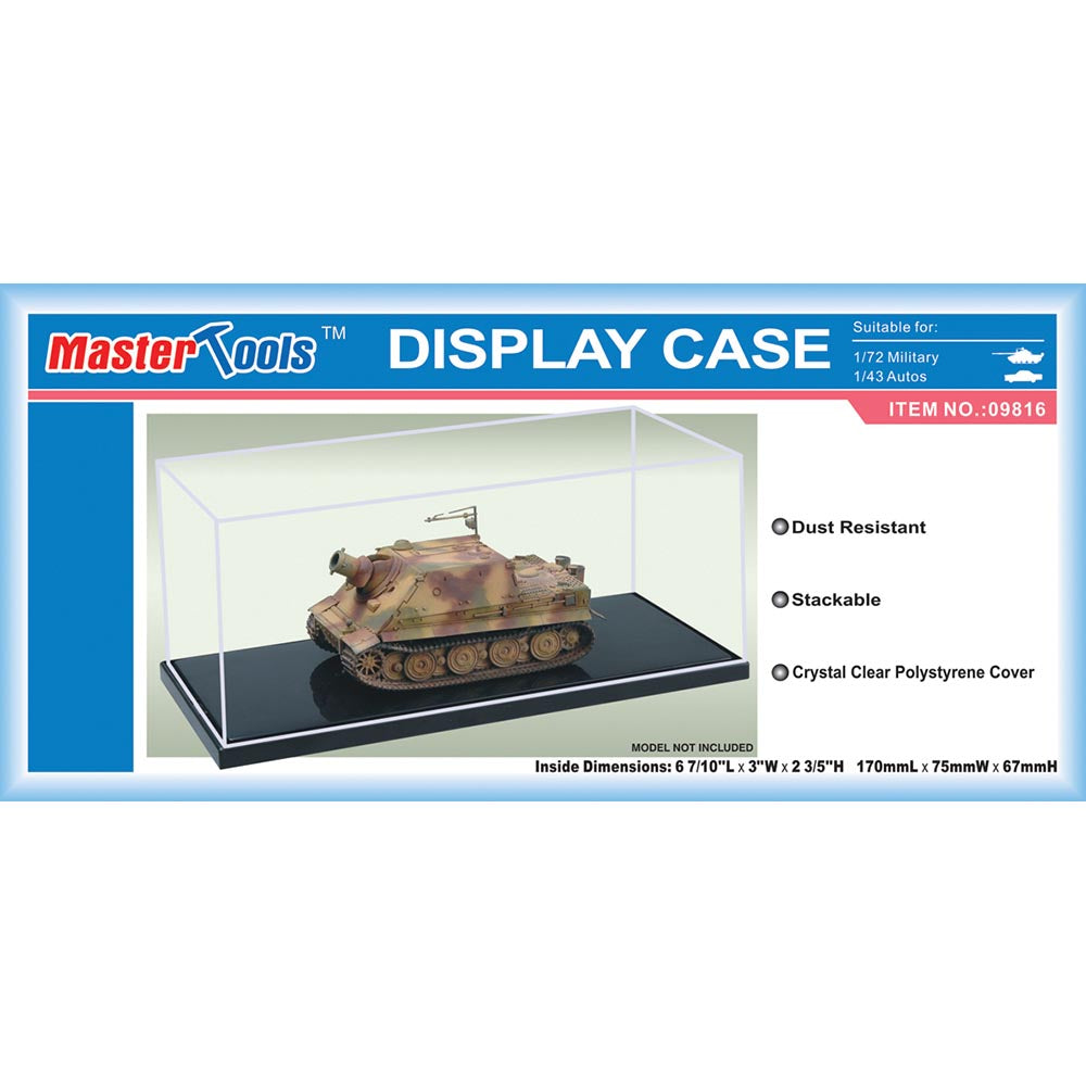 Trumpeter 9816 Display Case 170 x 75 x 67mm  Model Kit