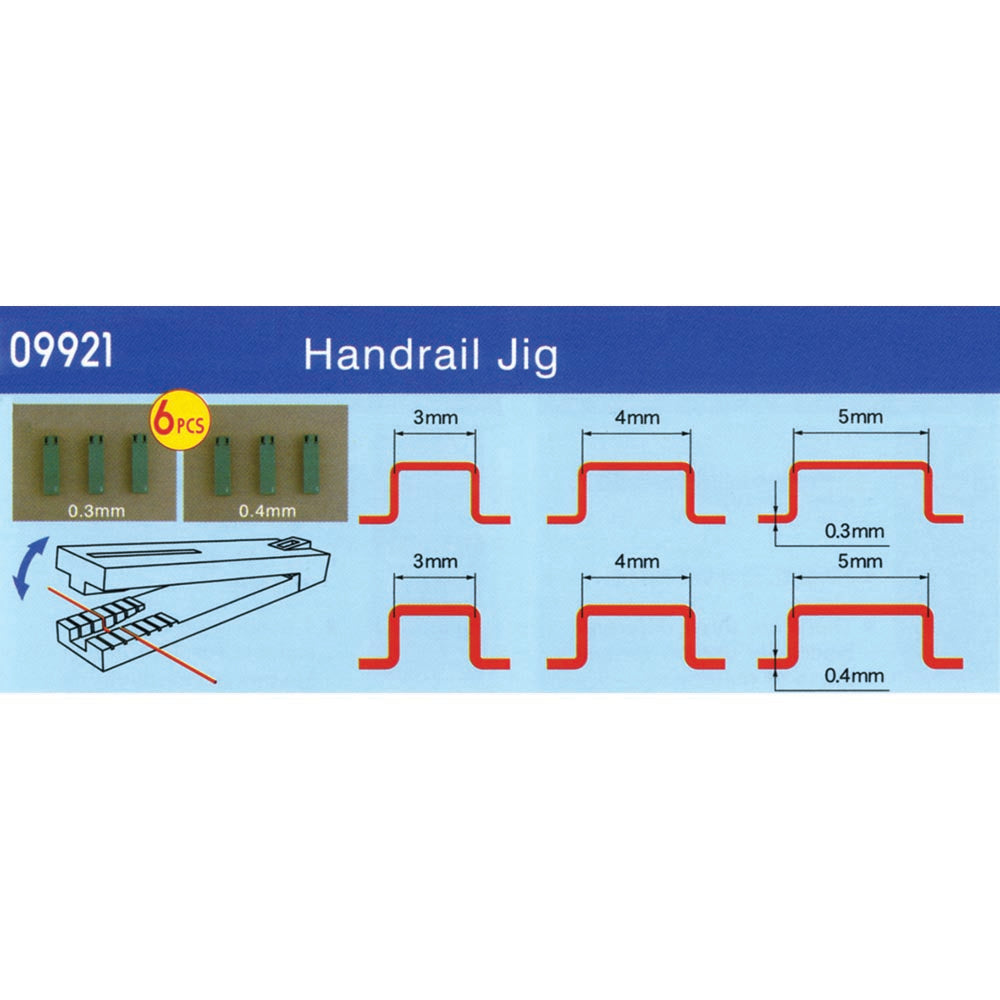 Trumpeter 9921 Handrail Jigs (6 sizes) Model Kit Tool