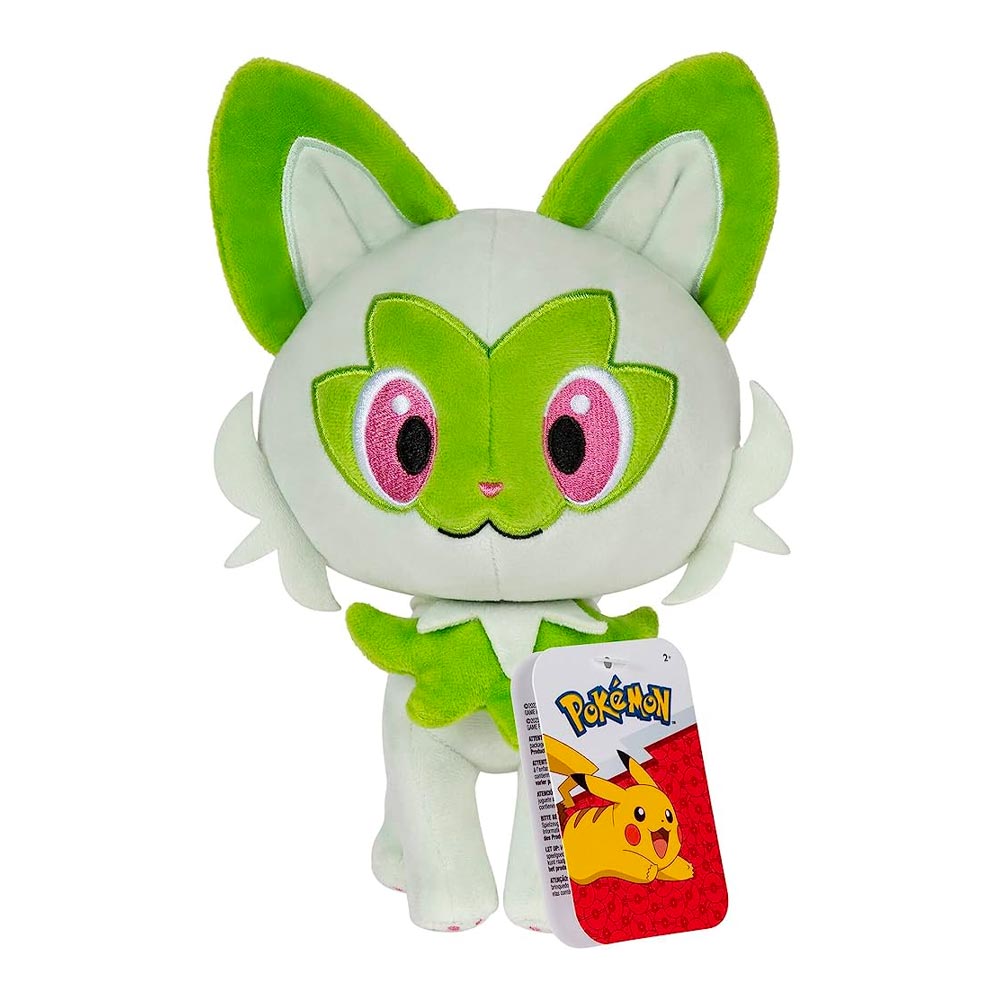 Pokemon Sprigatito 8" Plush Soft Toy PKW3353
