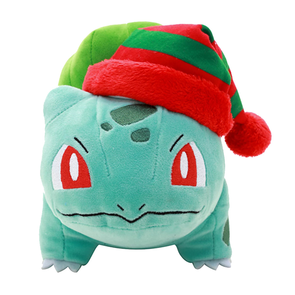 Santa Bulbasaur Pokemon Bulbasaur with Striped Hat Seasonal Christmas 8
