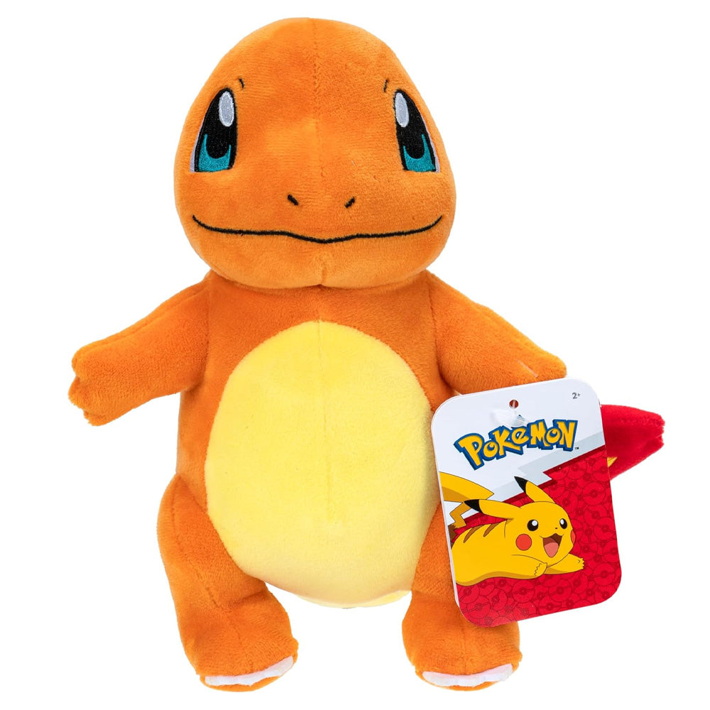 Pokemon Charmander 8" Plush Soft Toy Jazwares PKW3404
