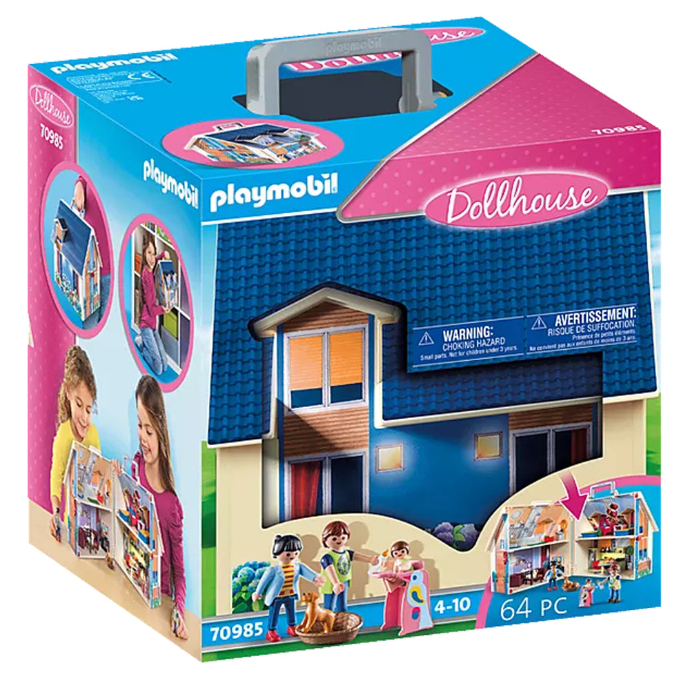 PLAYMOBIL 70985 City Life Take Along Modern Doll House