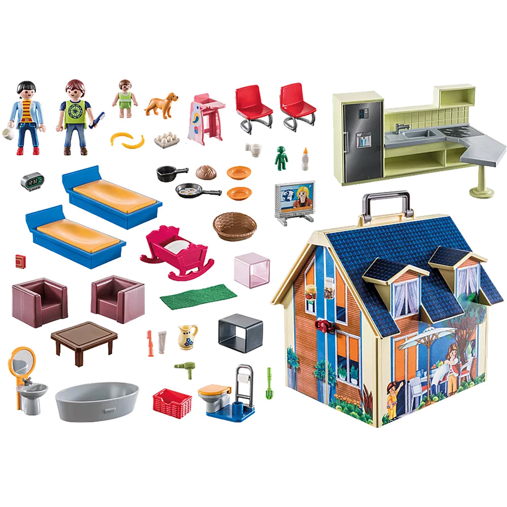 PLAYMOBIL 70985 City Life Take Along Modern Doll House