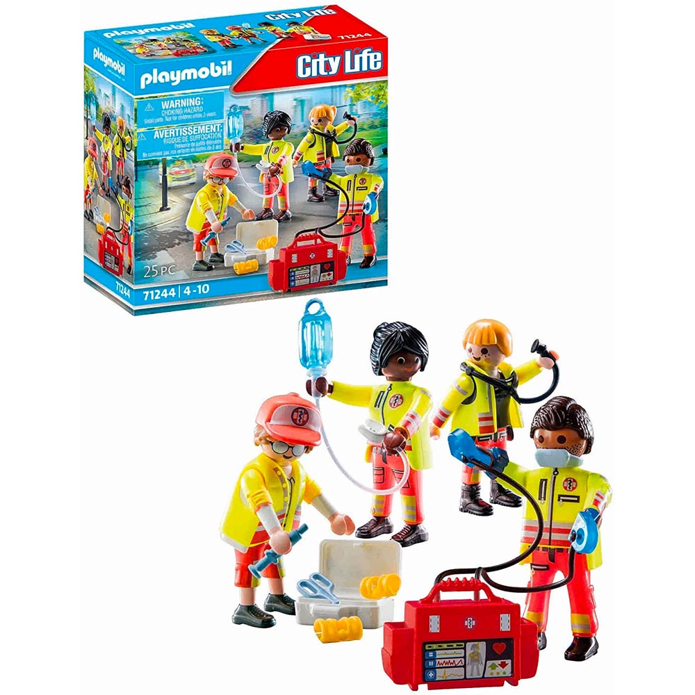 PLAYMOBIL 71244 City Life Medical Team