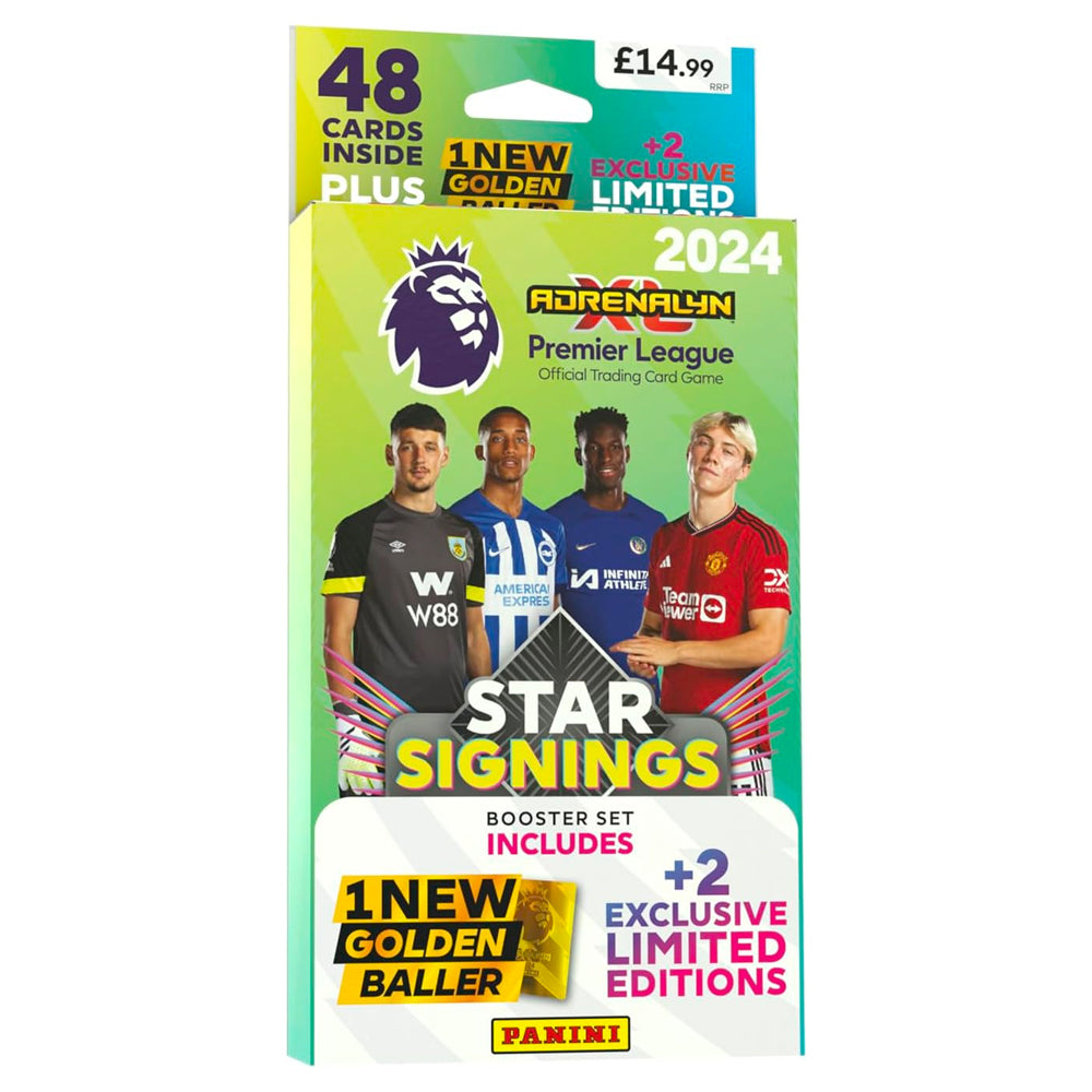 Panini Premier League Adrenalyn XL 2024 Star Signings Set
