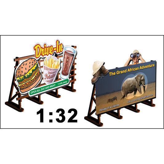 Proses LS-321 2 X Billboards No: 4 Drive-In + Safari