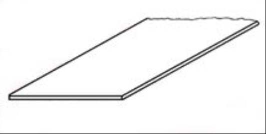 Plastruct 91104 (SSS-104P) 1mm Styrene Sheet White 300x175mm 4pc