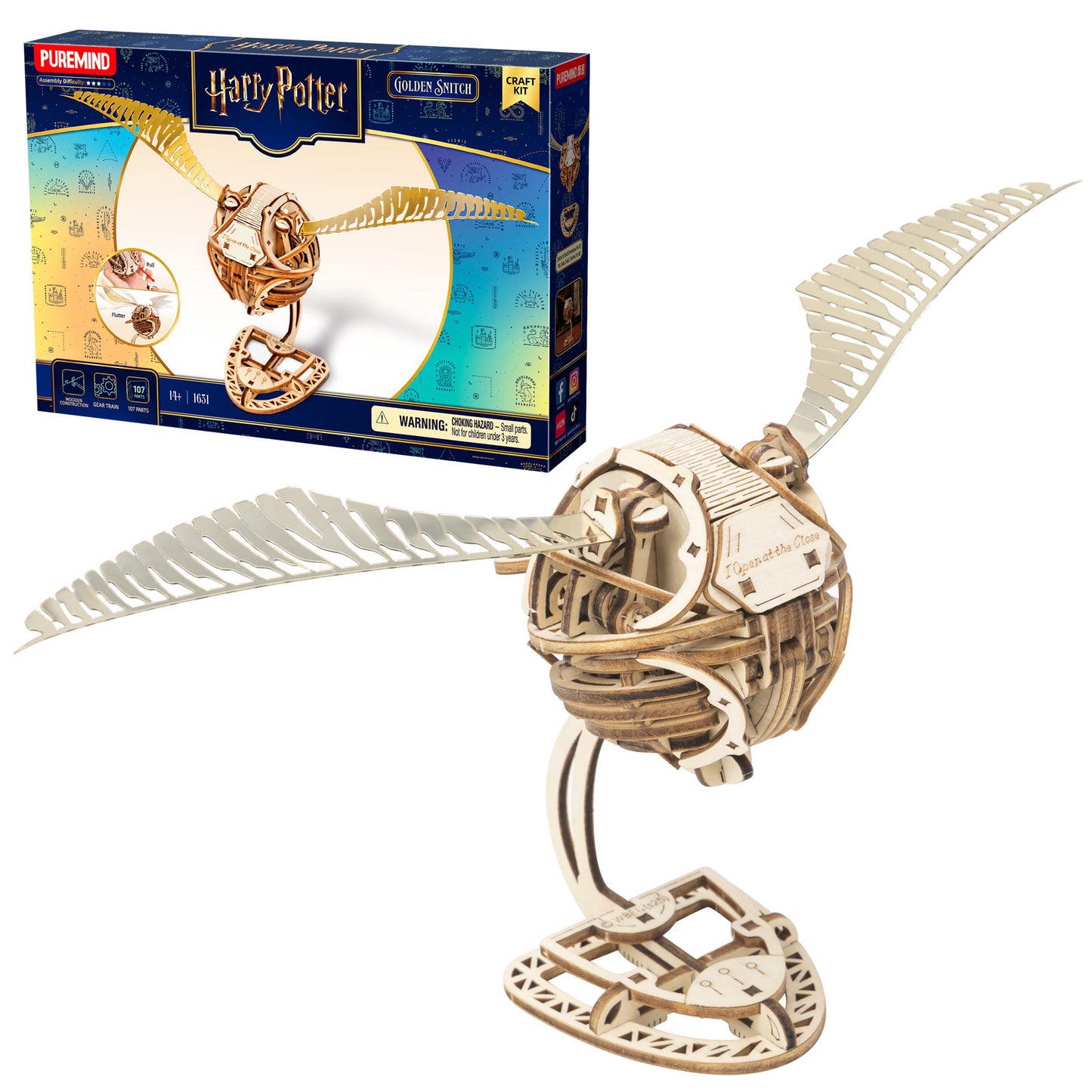 Puremind Harry Potter: Mechanical Golden Snitch PM1631