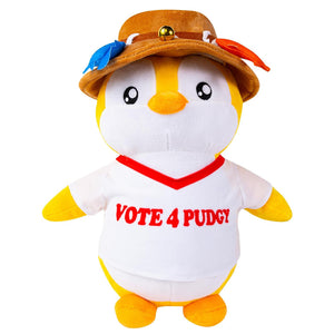 Pudgy Penguin Vote 4 Pudgy 30cm/12" Plush Soft Toy