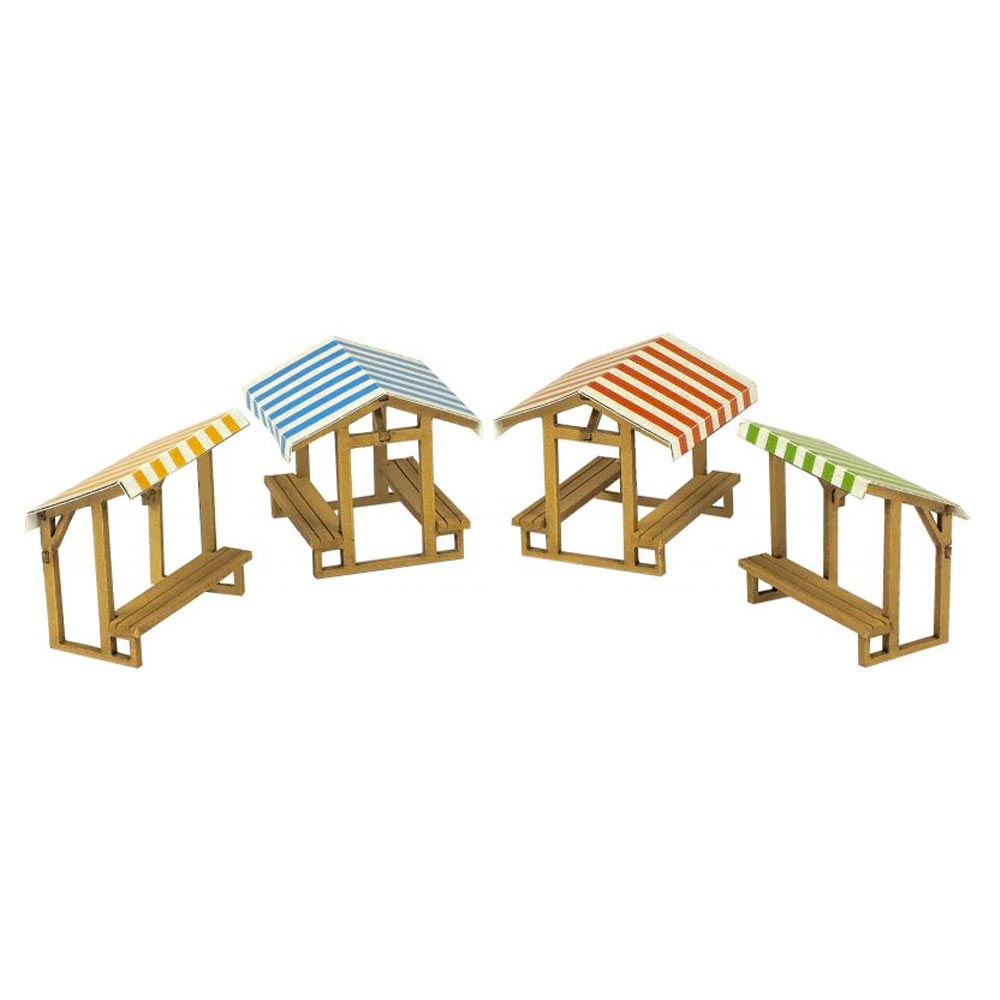 Metcalfe PN830 Market Stalls N Gauge Kit