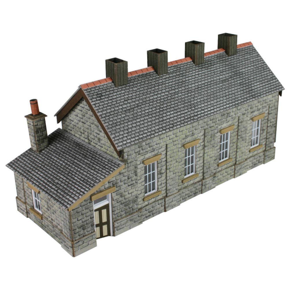 Metcalfe PN932 Stone Single Track Engine Shed Building N Gauge Kit