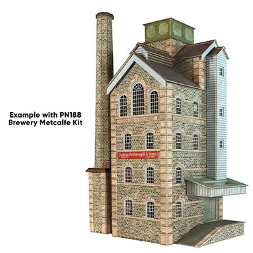 Metcalfe PN991 Old Mill Stone Chimney Stack N Gauge Kit