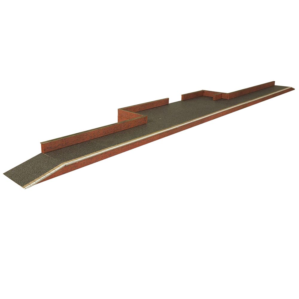 Metcalfe PO216 Red Brick Platform HO/OO Gauge Kit