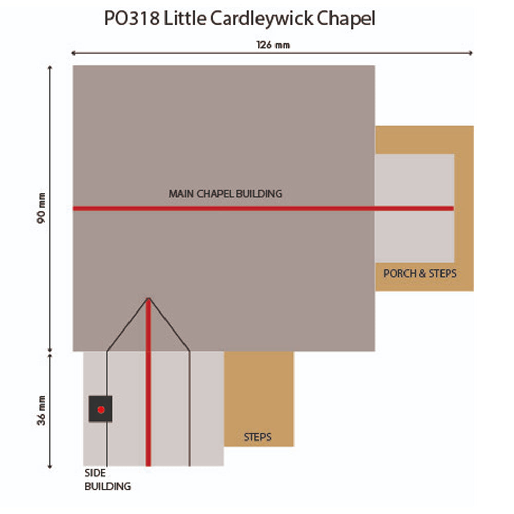 Metcalfe PO318 Little Cardleywick Chapel