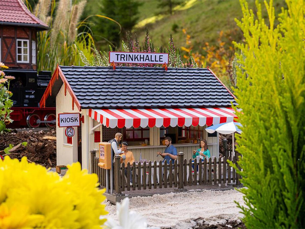 Pola 331111 Kiosk with Terrace Kit G Gauge