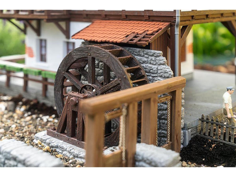 Pola Half Timbered Watermill Kit PO331115 G Gauge