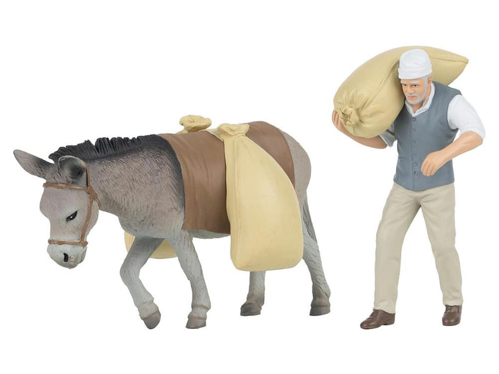 Pola 331533 Miller & Donkey Figure Set G Gauge